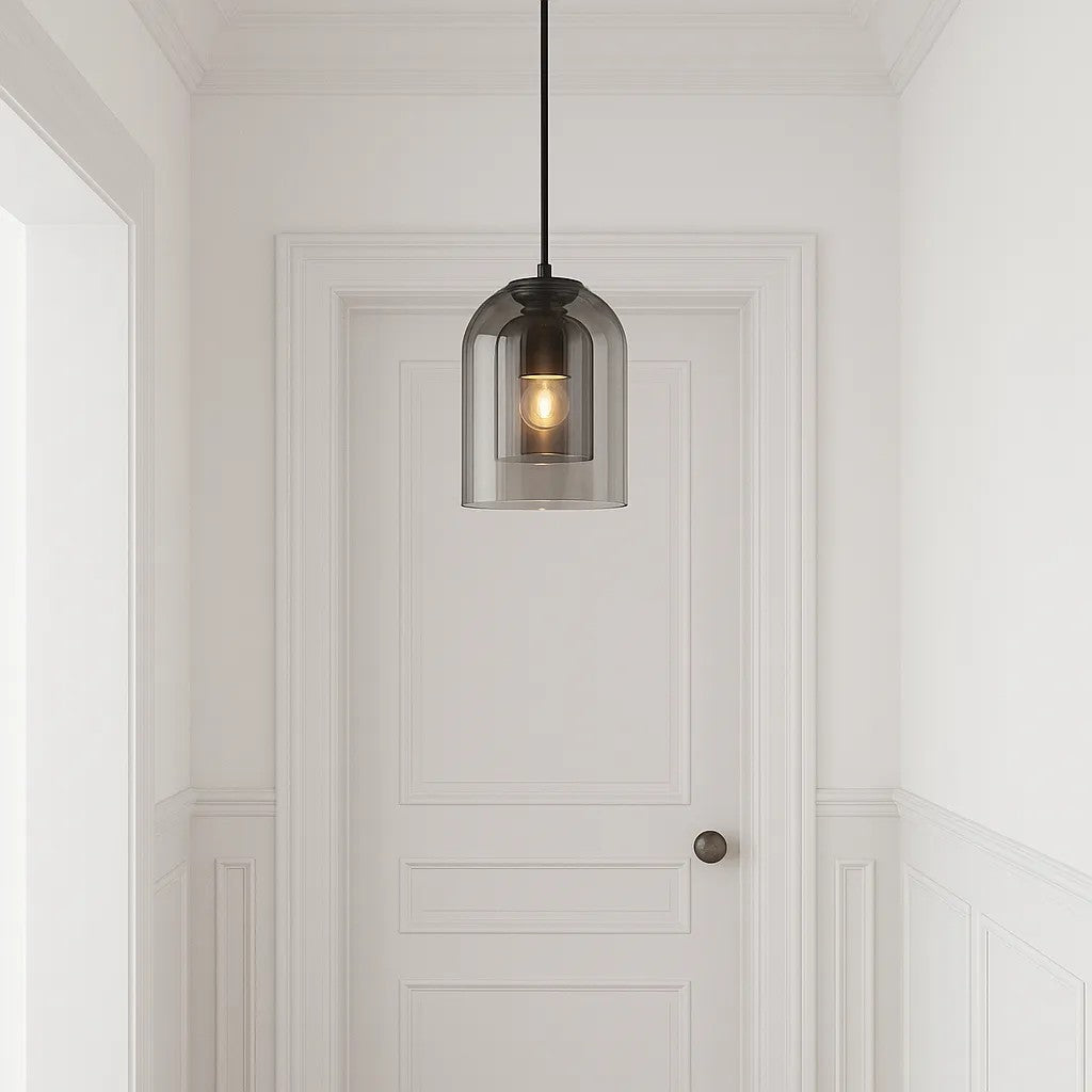 LAMPA WISZĄCA APP1705-1PC Szara 3