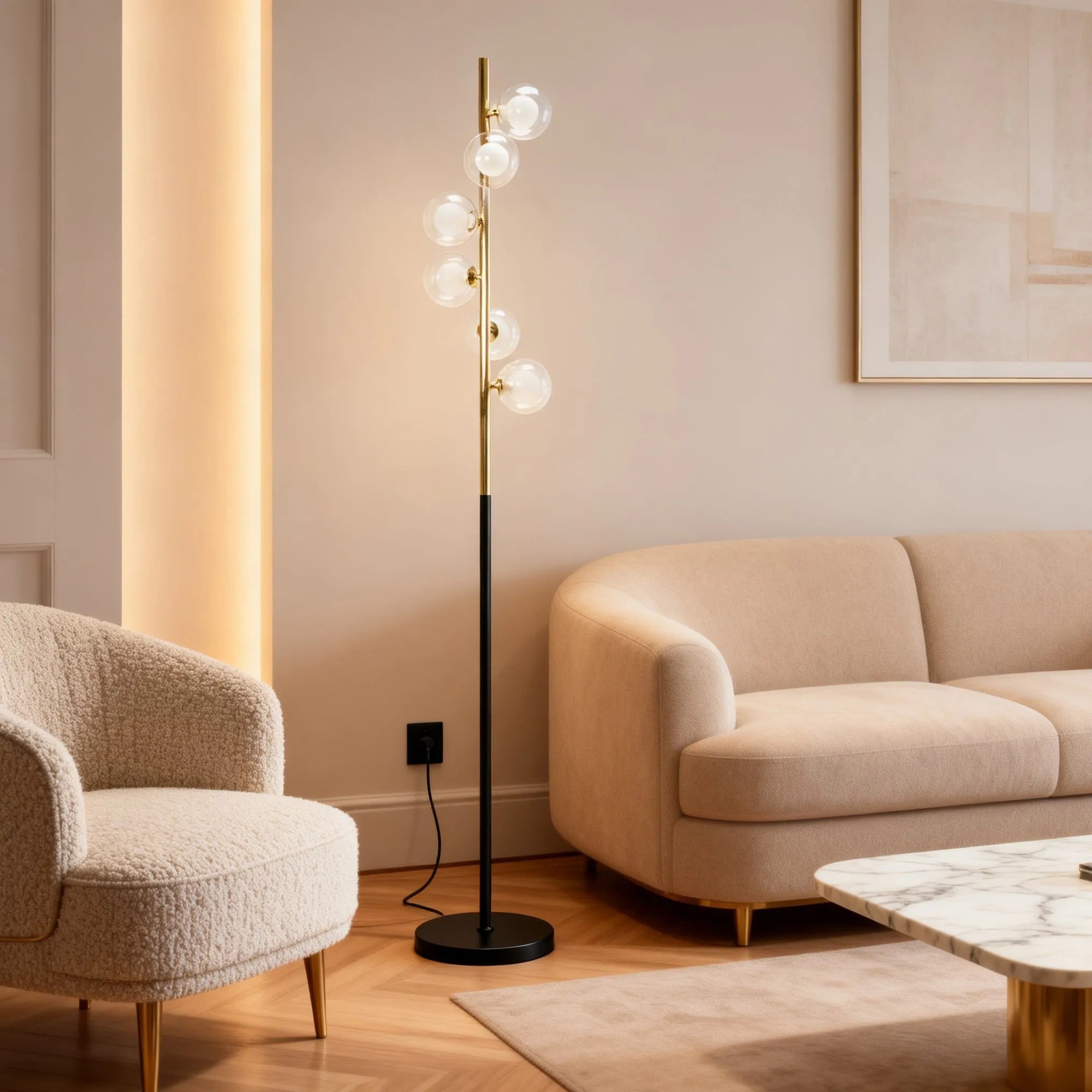 Lampa Stojąca Podłogowa APP917-6F 3