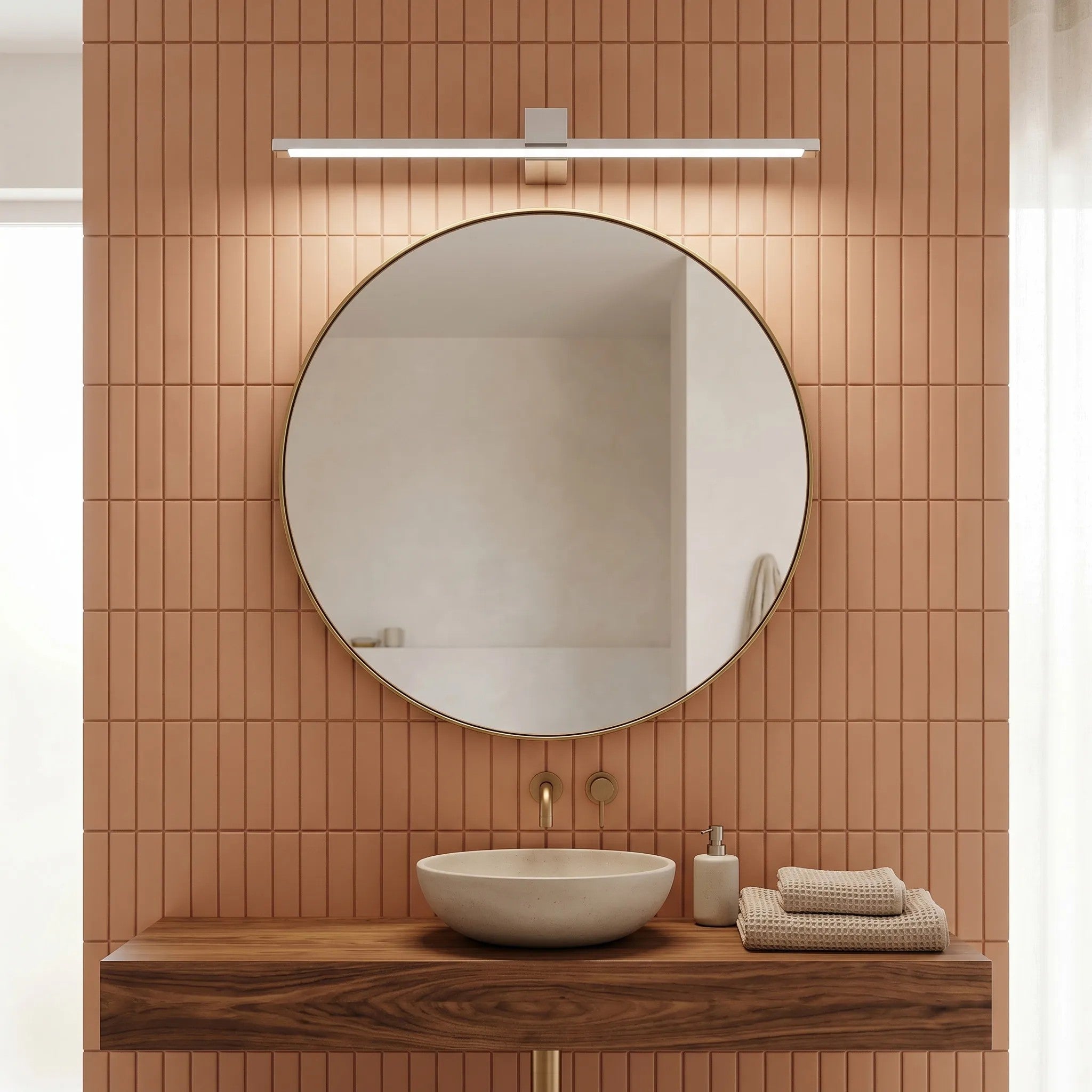 Kinkiet Łazienkowy LED SWE042-1W 80 Cm Chrom 3