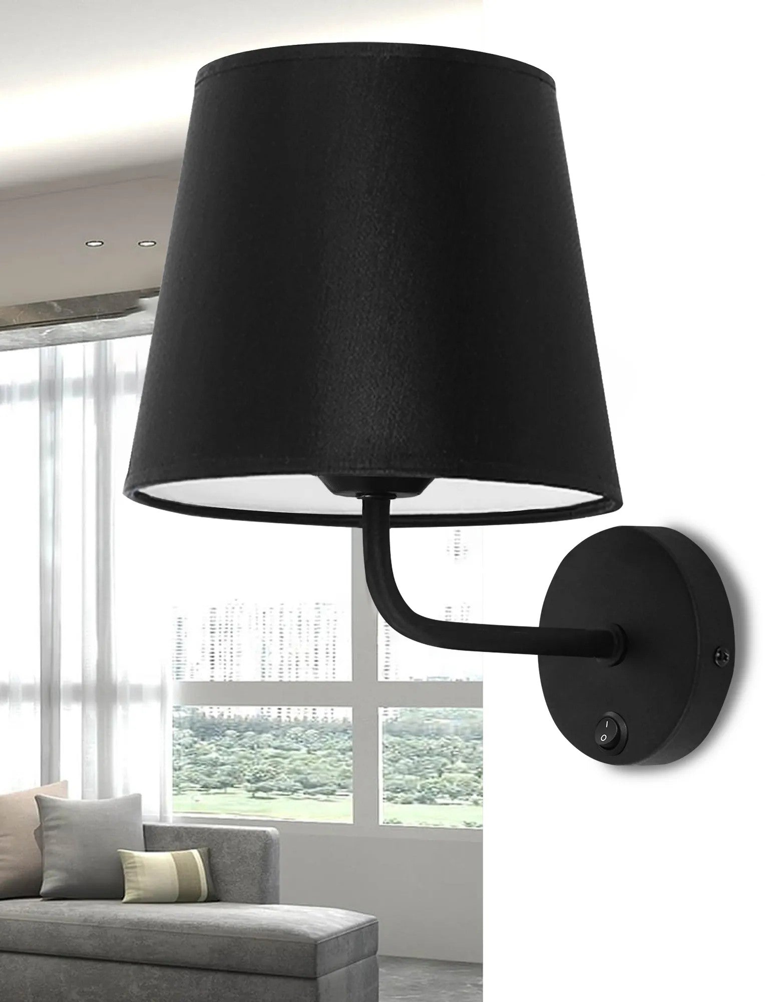 Kinkiet APP1612-1W Black 3