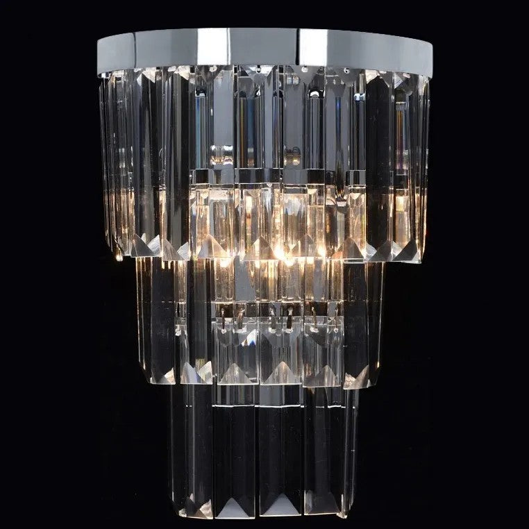 Lampa Kryształowa Kinkiet APP1536-1W Chrom 3