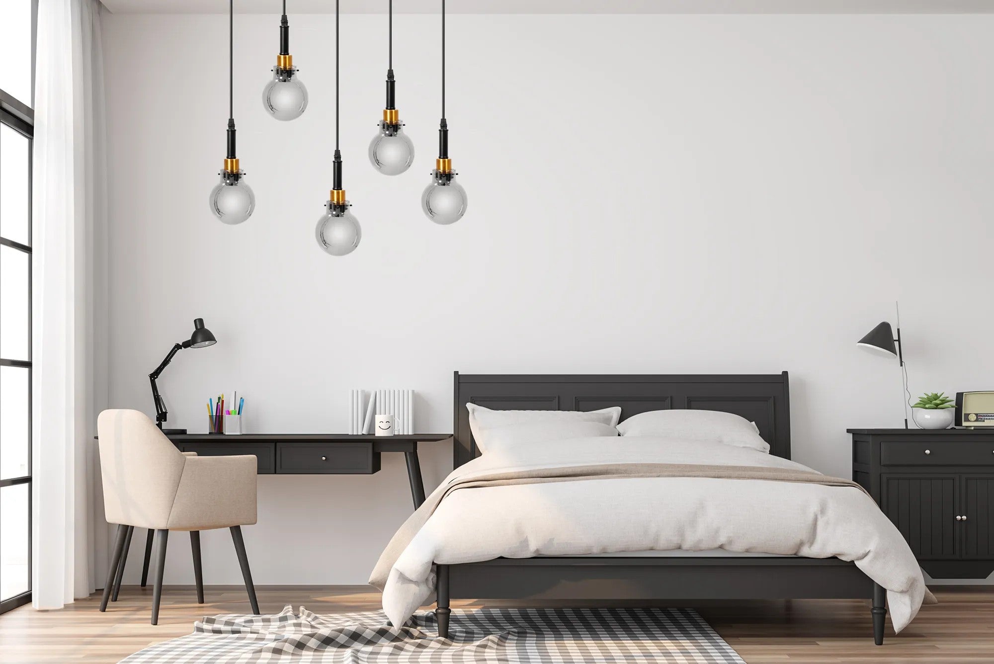 Lampa Wisząca APP1126-5CP 3