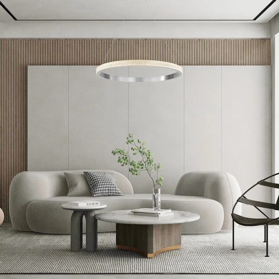 LAMPA SUFITOWA WISZĄCA LED APP1511-CP CHROM 3