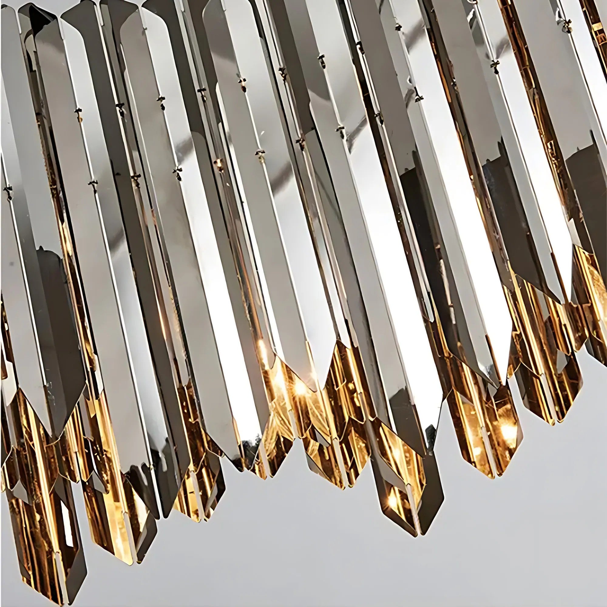 Lampa Wisząca Metalowa APP1763-8CP CHROME 3