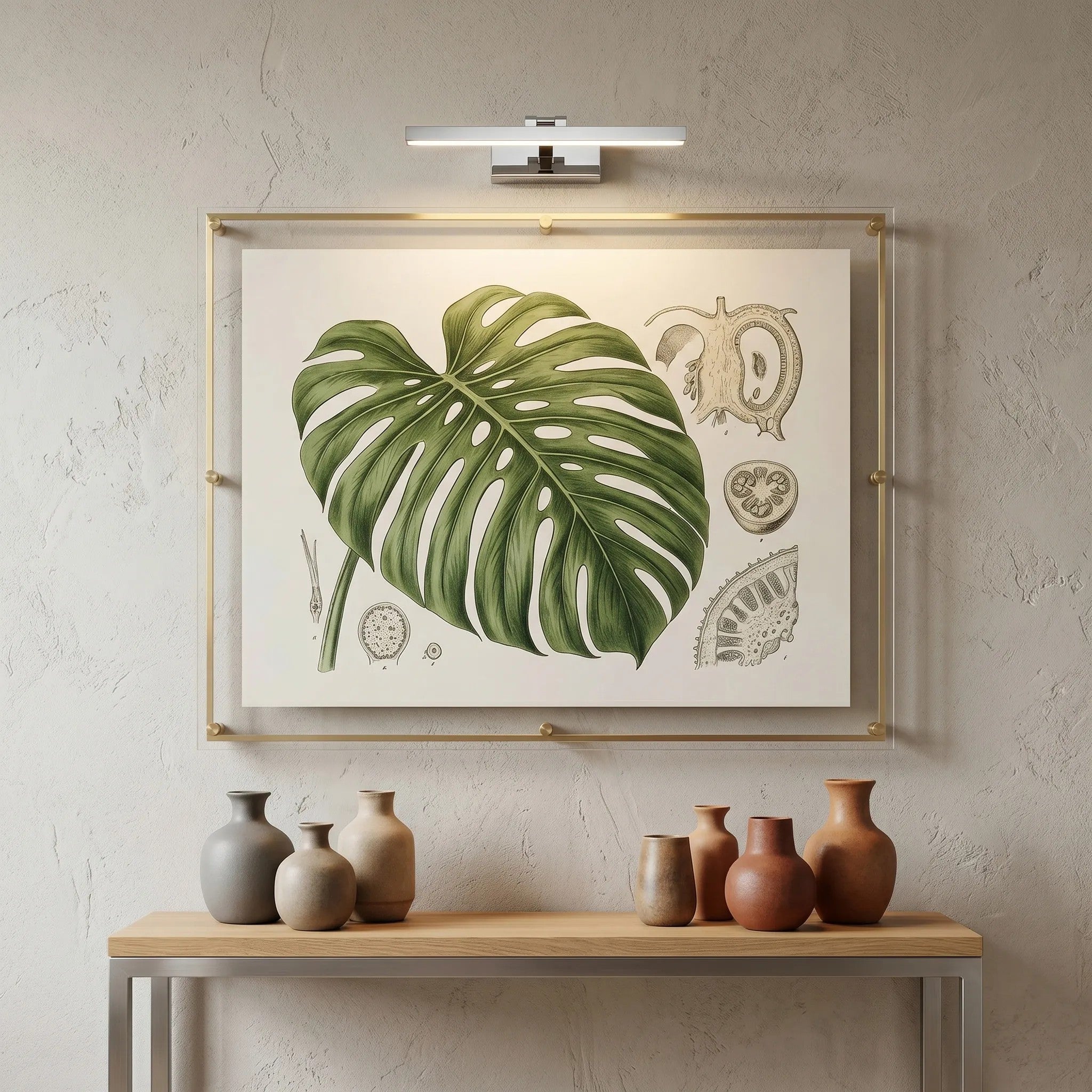 Kinkiet Łazienkowy LED APP1857-1W 40 Cm Chrom 3