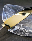 LAMPA SUFITOWA WISZĄCA LED G129-CP ZŁOTA 3