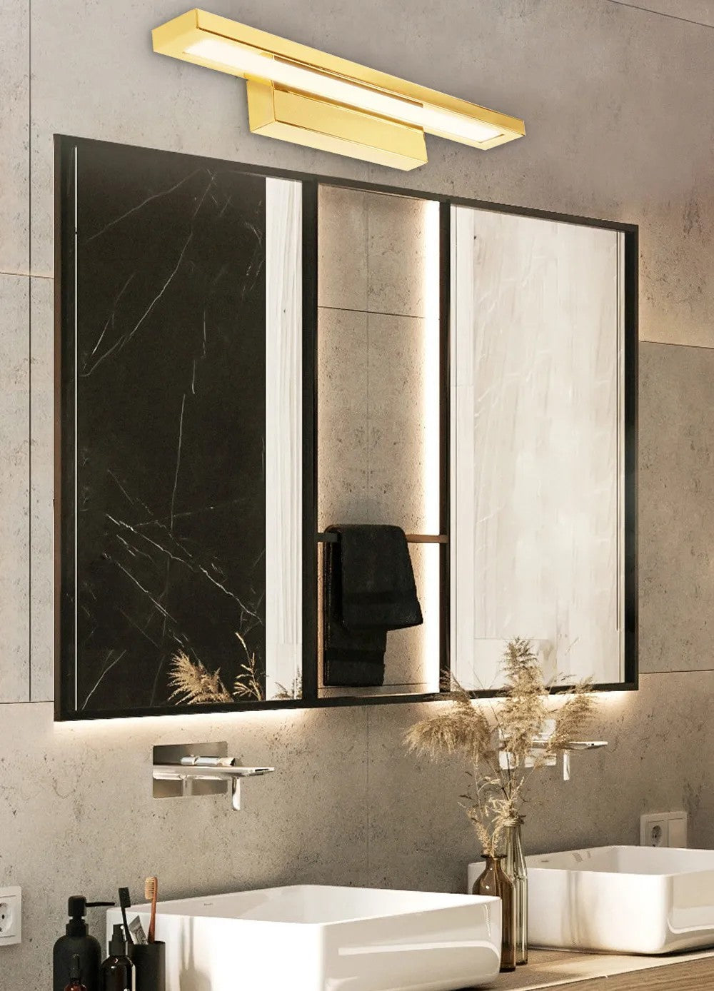 Kinkiet LED Gold 80cm APP838-1W 3