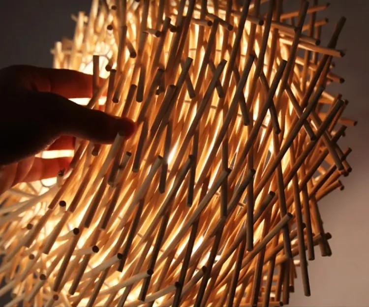 LAMPA SUFITOWA WISZĄCA BOHO NATURAL APP1486-1CP 3