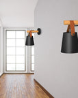 Lampa Kinkiet Ścienny Metalowy Z Paskiem APP466-1W Czarna 3