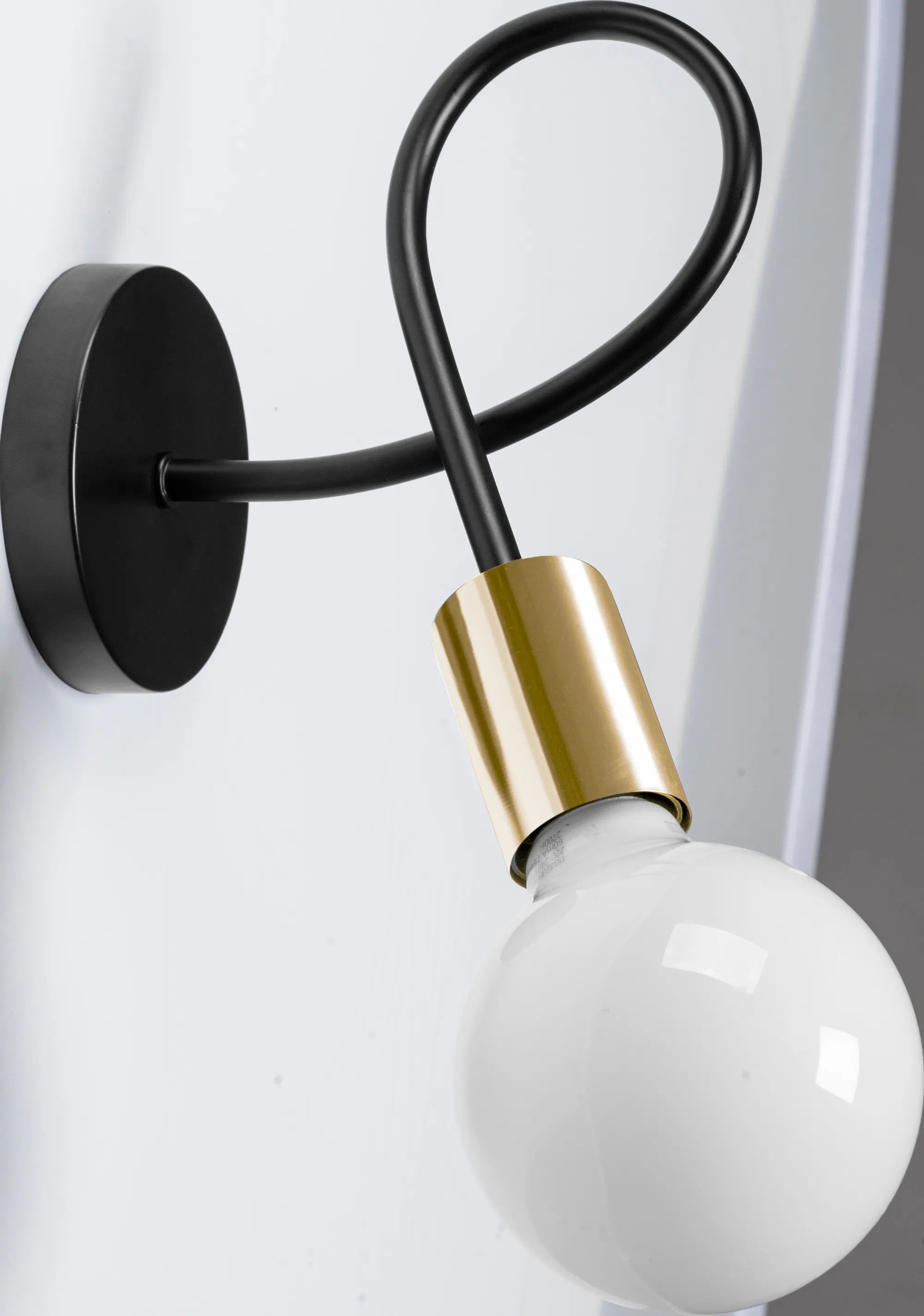 Lampa Kinkiet Ścienny Metalowy Loft PARADISE APP516-1W Złota 3