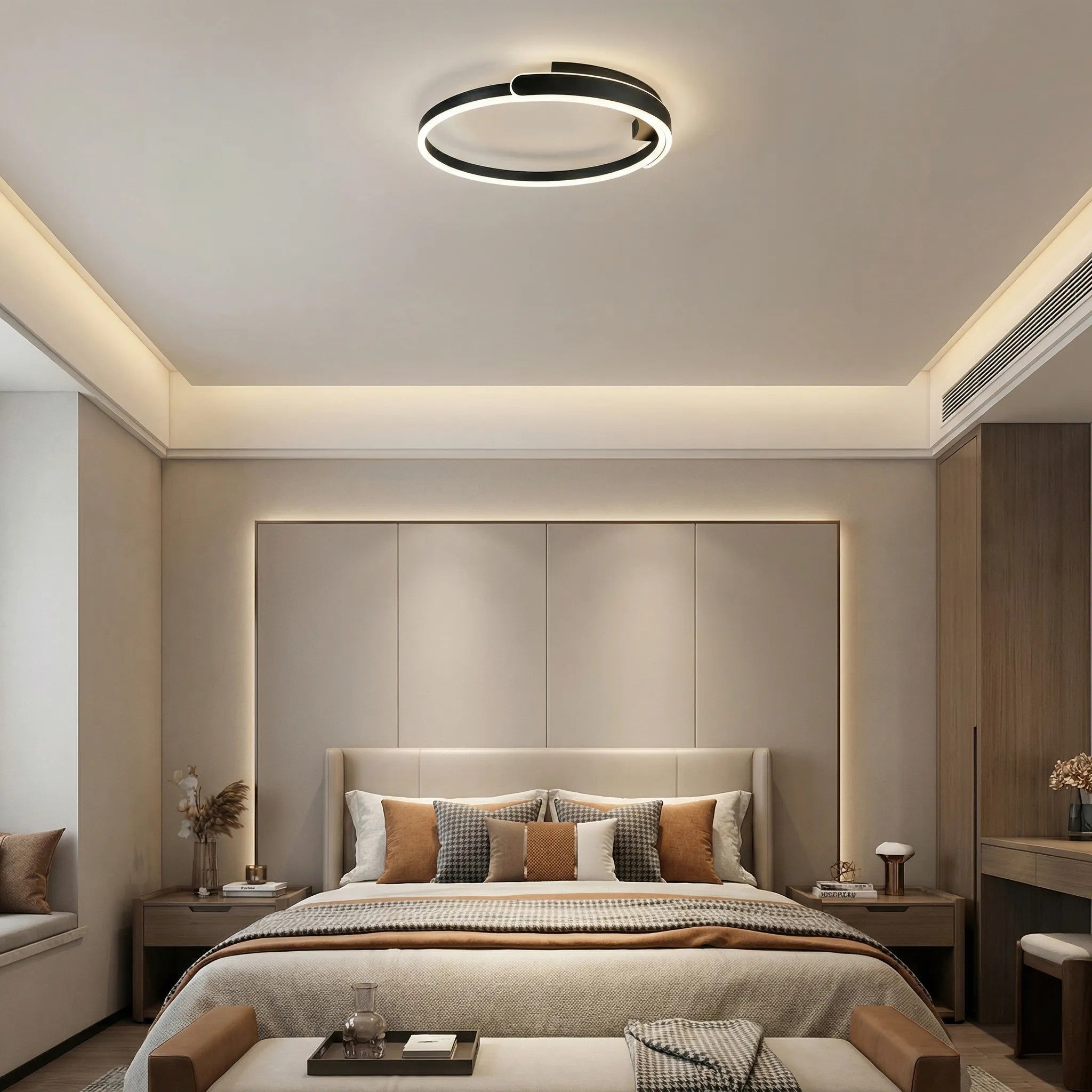 Lampa Sufitowa LED APP1925-C Czarna 3