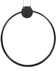 LAMPA SUFITOWA WISZĄCA LED APP1398-CP BLACK 50cm 3