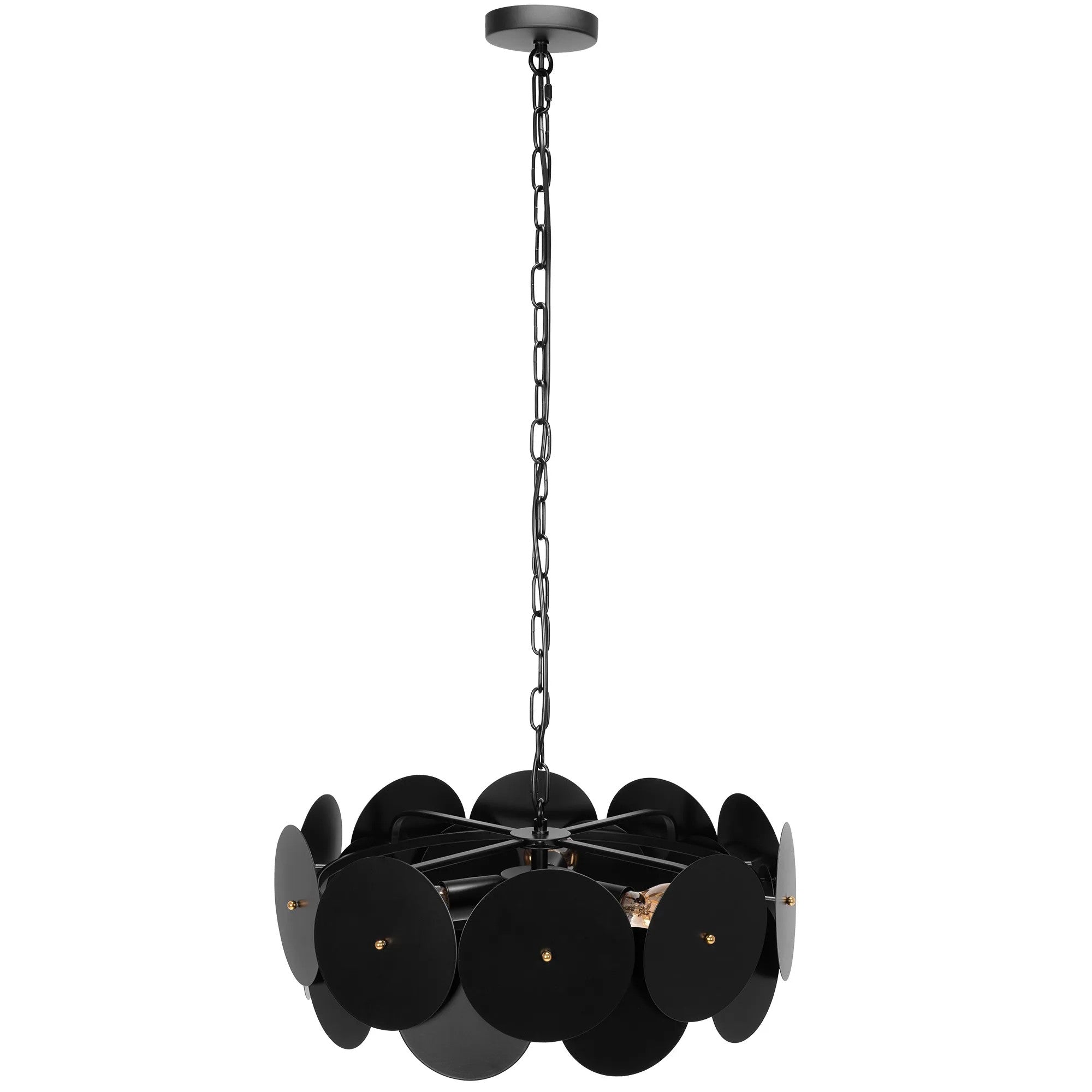 LAMPA SUFITOWA WISZĄCA APP1307-CP BLACK 3