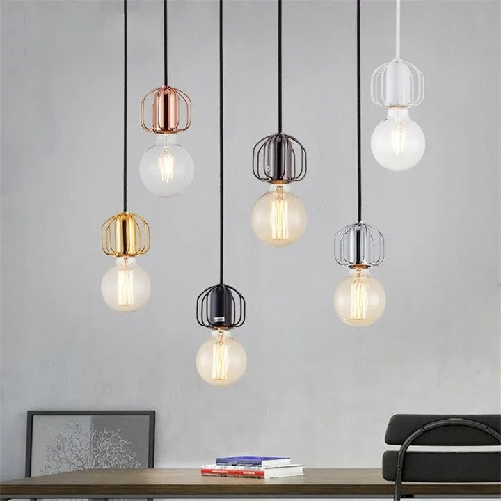 Lampa Sufitowa Wisząca W Stylu Loft APP595-1CP Czarna 3