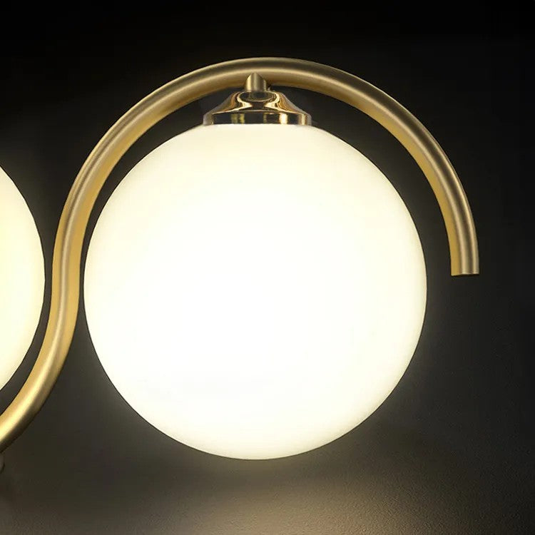 LAMPA SUFITOWA WISZĄCA APP1440-5CP Złota 3