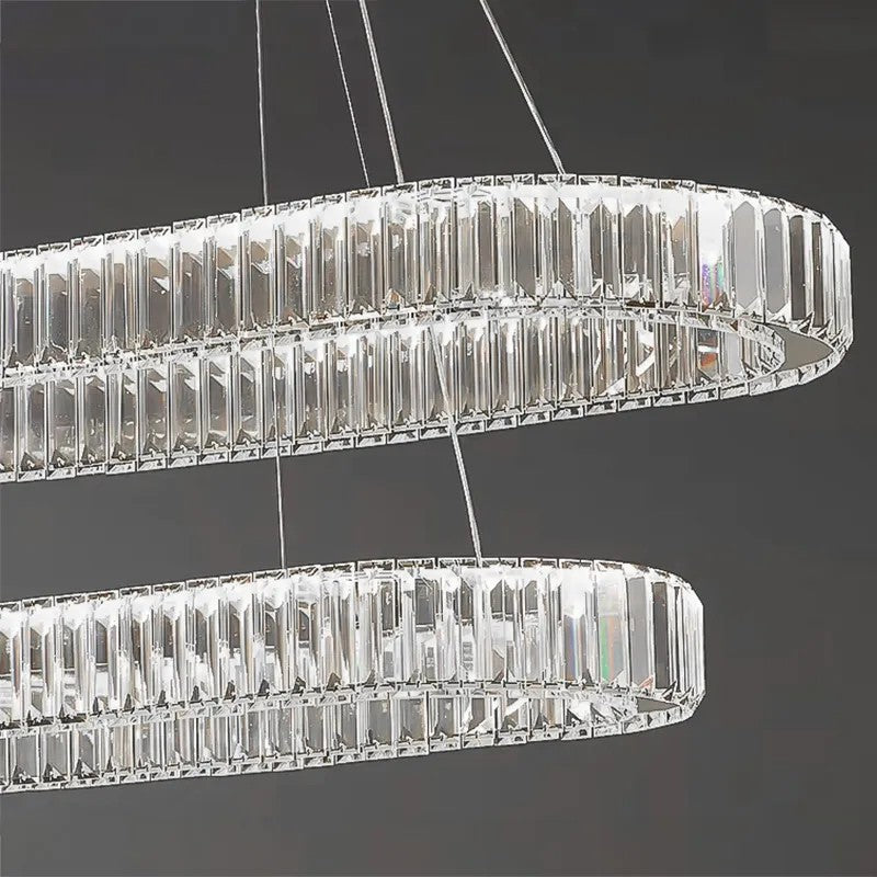 LAMPA SUFITOWA WISZĄCA LED APP1546-CP2 CHROM 3
