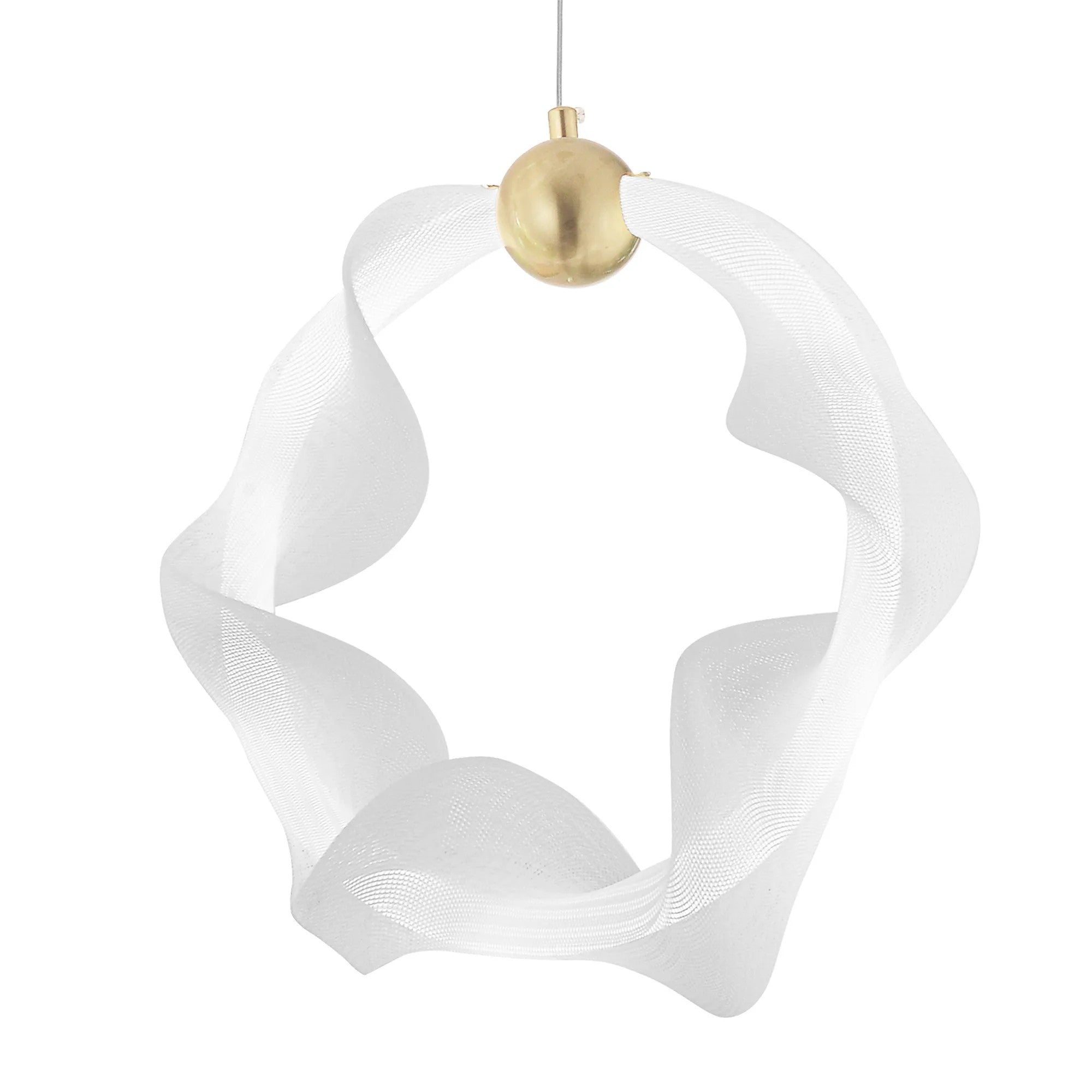 LAMPA WISZĄCA LED G012-3CPR ZŁOTA 3