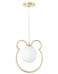 LAMPA SUFITOWA WISZĄCA Gold G105-1W 3