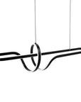 LAMPA WISZĄCA LED G038-CP CZARNA 3