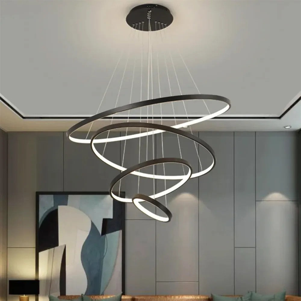 Lampa Wisząca LHJ014-CP4 BLACK 3