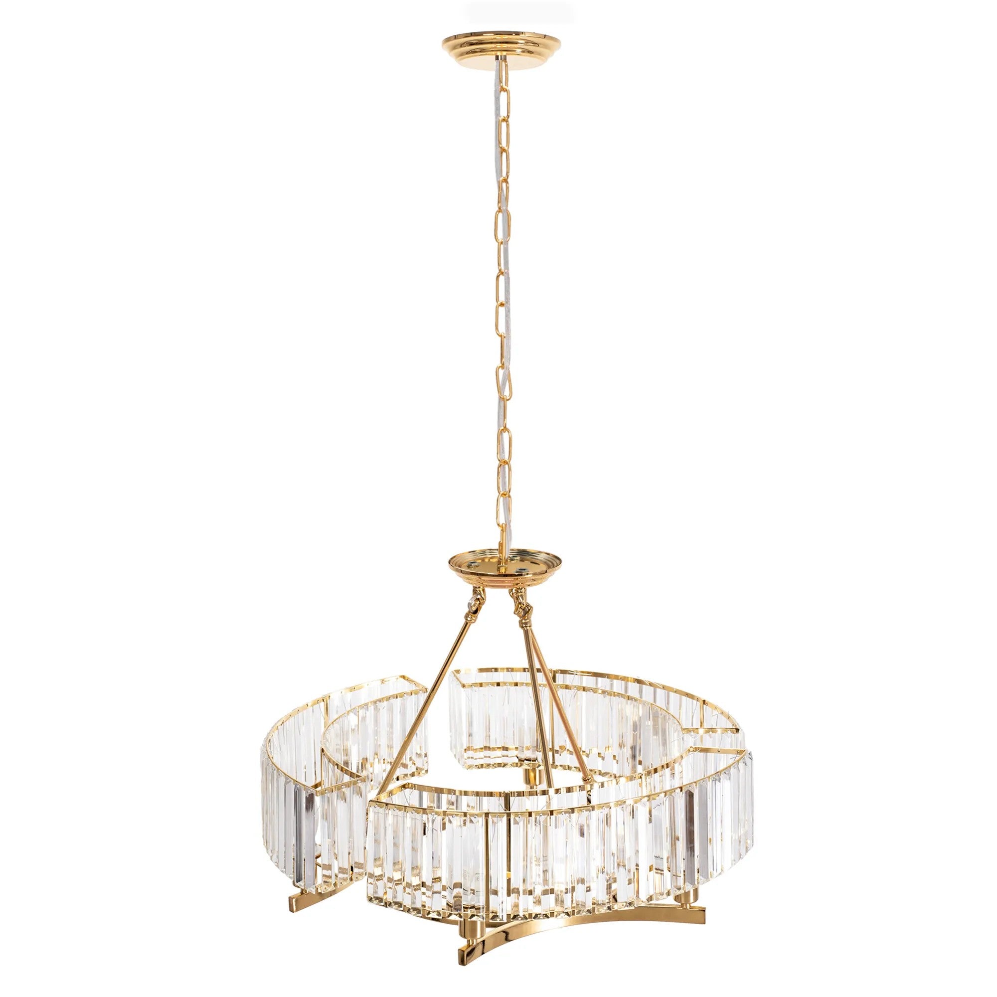 Lampa Wisząca Z Kryształami APP789-6C 3