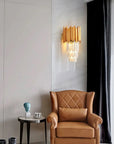 Lampa Kryształowa Kinkiet 312357 Złota 3