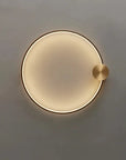LAMPA ŚCIENNA KINKIET LED APP1388-CW OLD GOLD 40cm 3