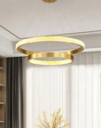 LAMPA SUFITOWA WISZĄCA LED APP1772-CP Złoto Szczotkowane 3