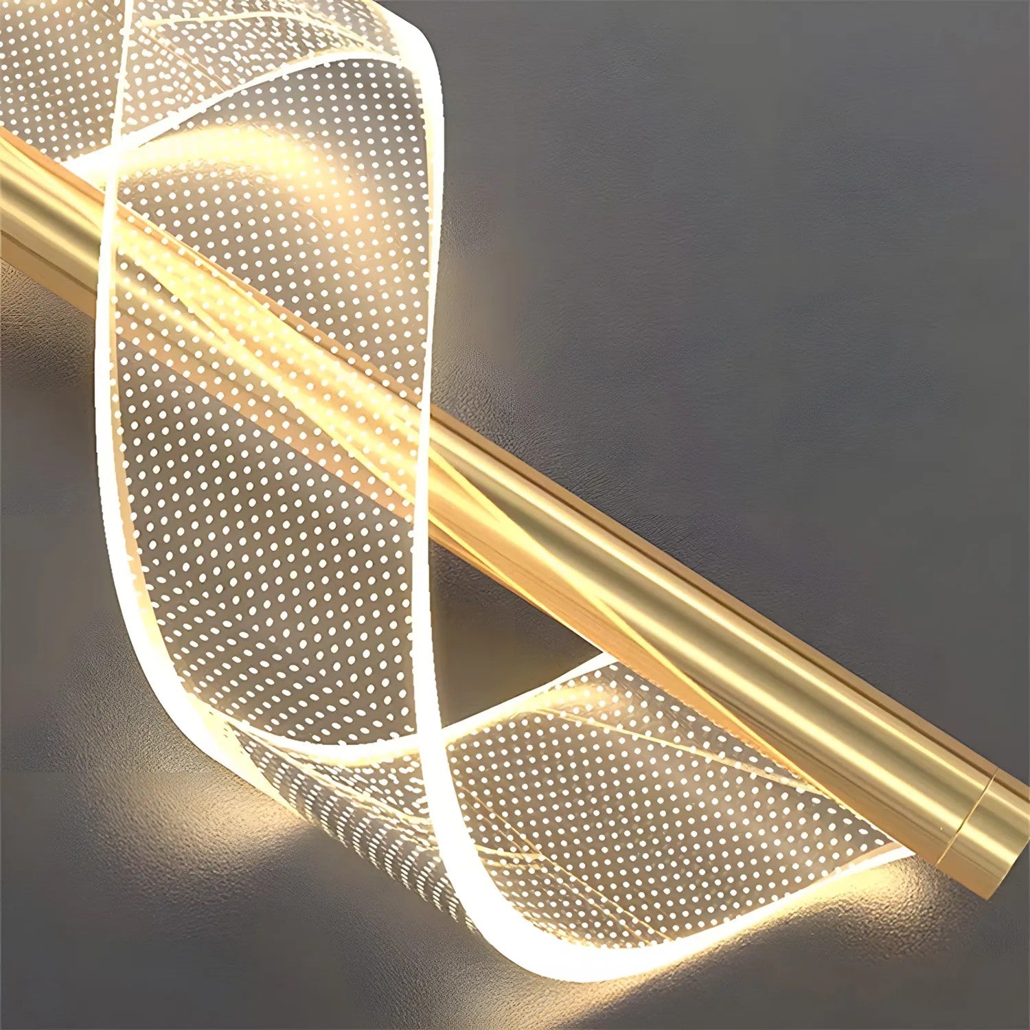 Kinkiet LED G032-W Złoty 3
