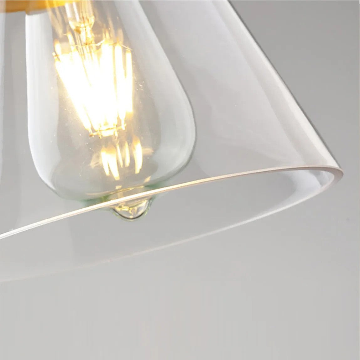 Lampa Wisząca APP895-1CP Złota 3