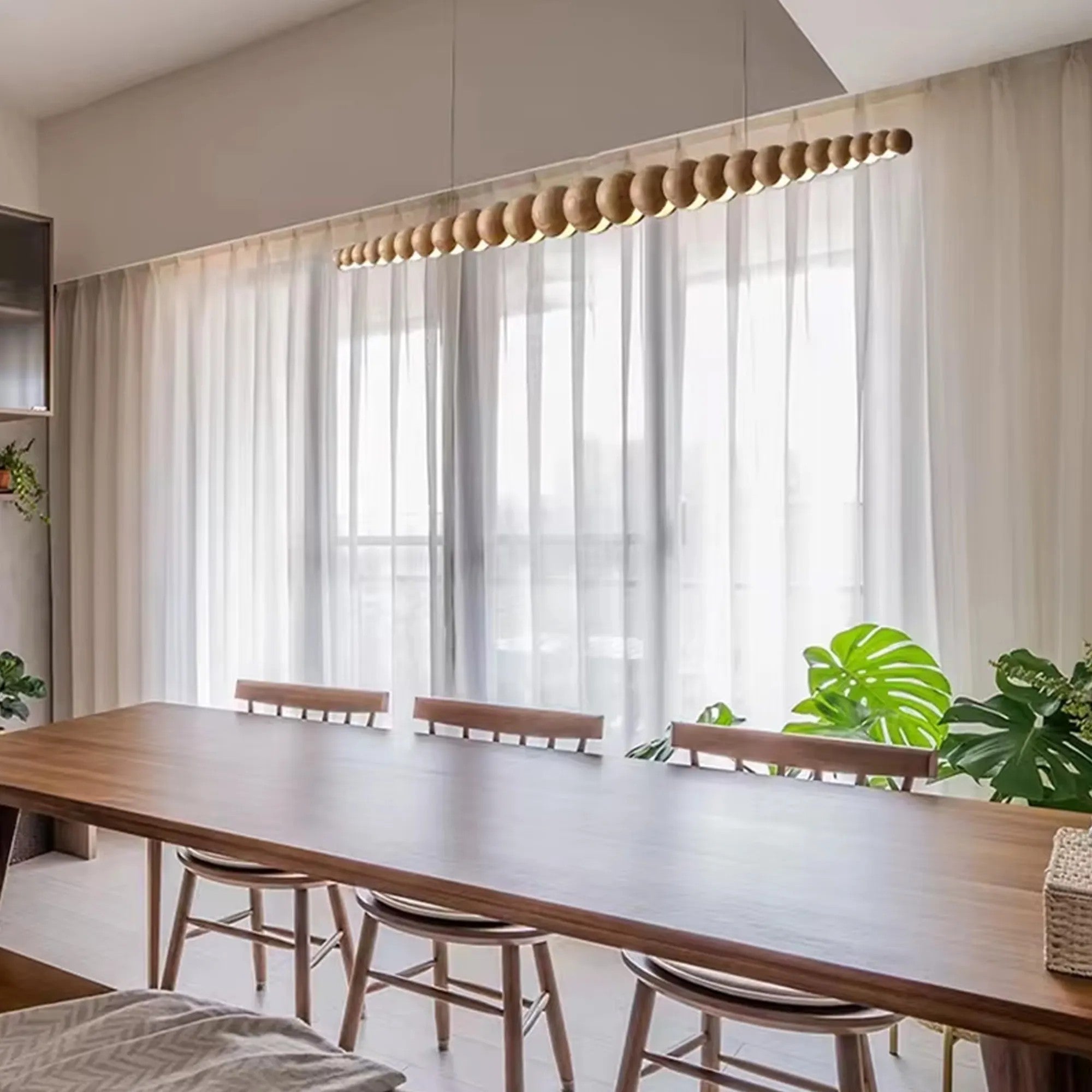 LAMPA SUFITOWA WISZĄCA Wood APP1501-CP 3