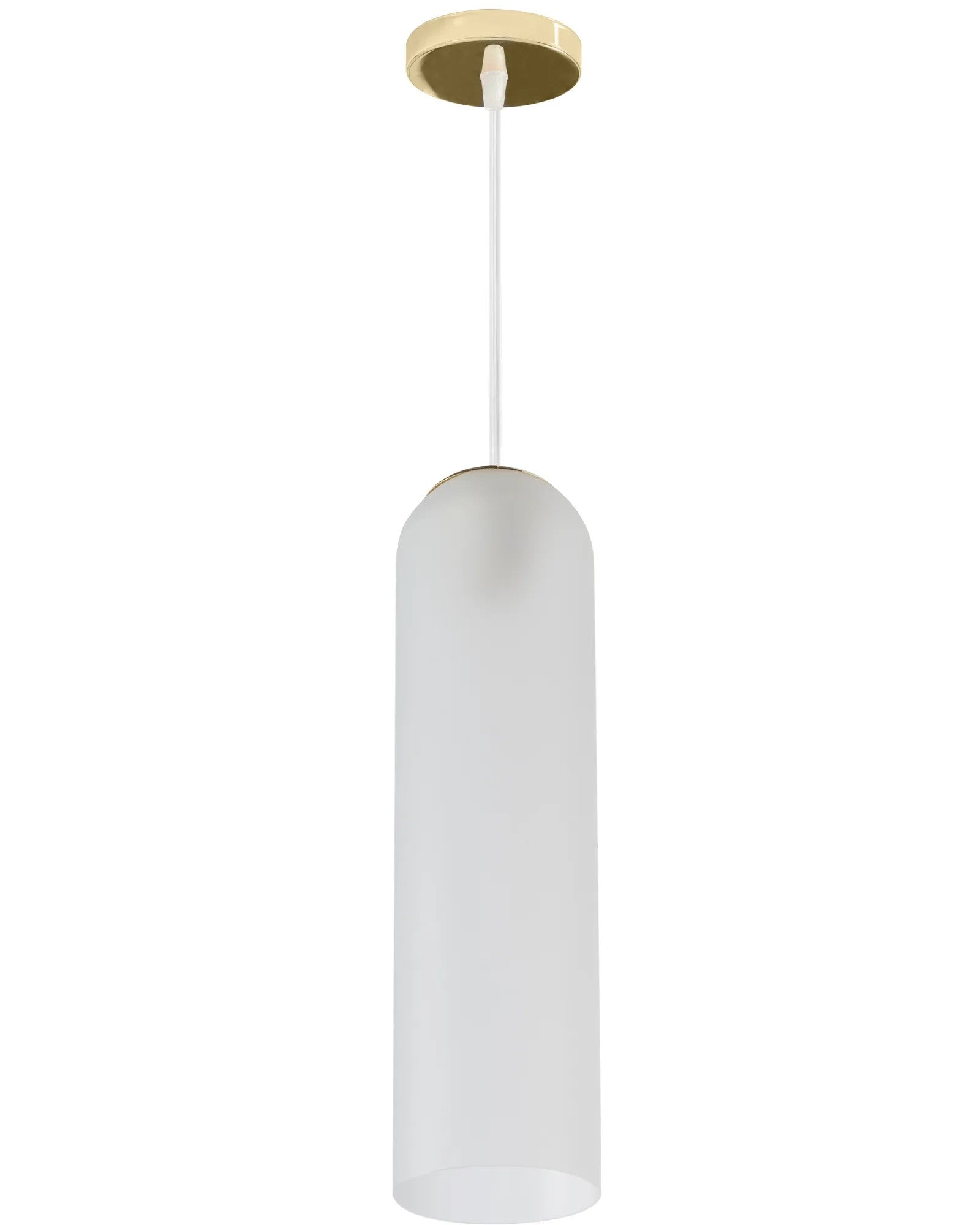 Lampa Sufitowa Wisząca Szklana APP665-1CP Biała 3