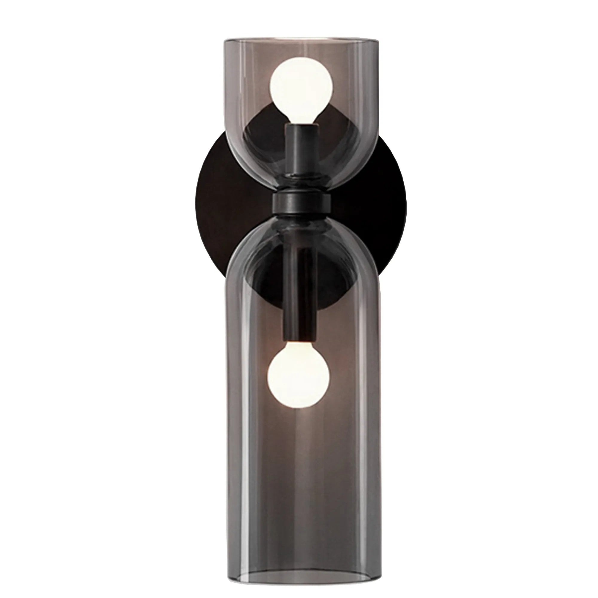 LAMPA ŚCIENNA KINKIET APP1208-2W Czarna 3