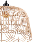 LAMPA SUFITOWA WISZĄCA NATURAL BOHO APP1351-1CP 30 Cm 3