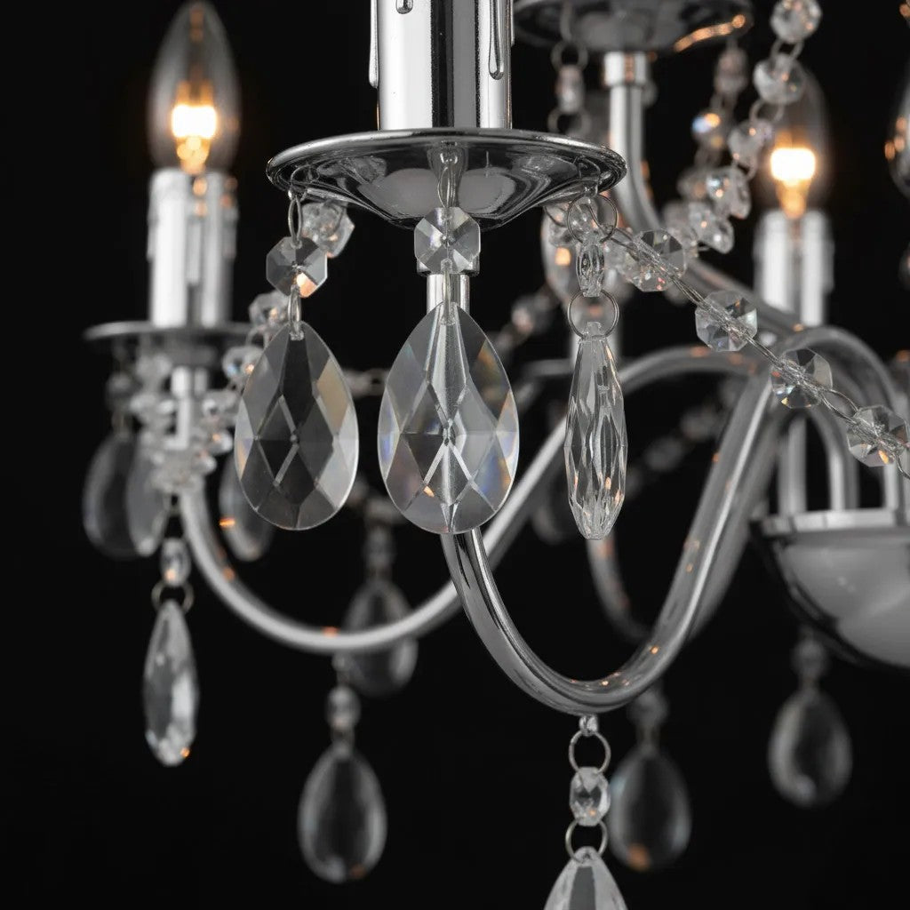 LAMPA SUFITOWA WISZĄCA EBT016-9CP CHROM 3