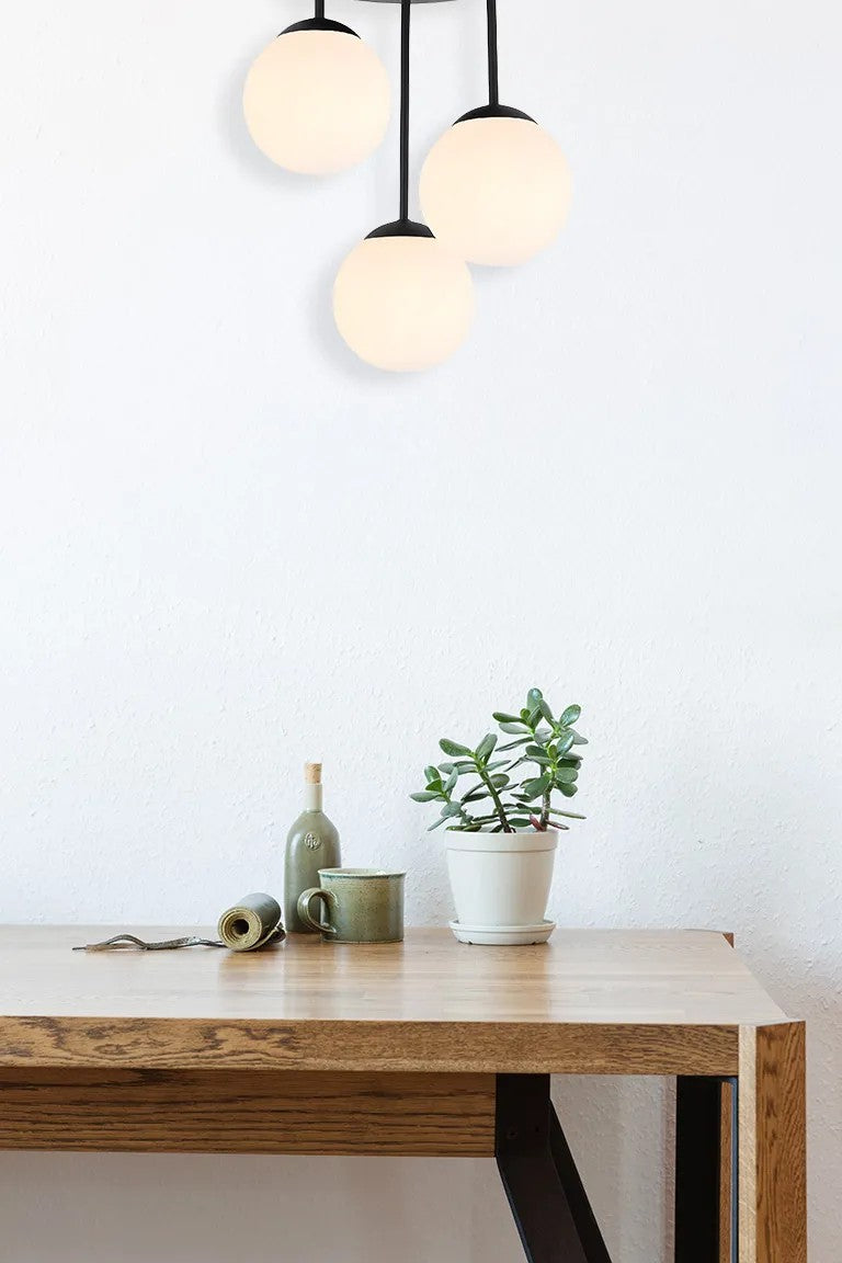 LAMPA SUFITOWA WISZĄCA APP1815-3CPR BLACK 3