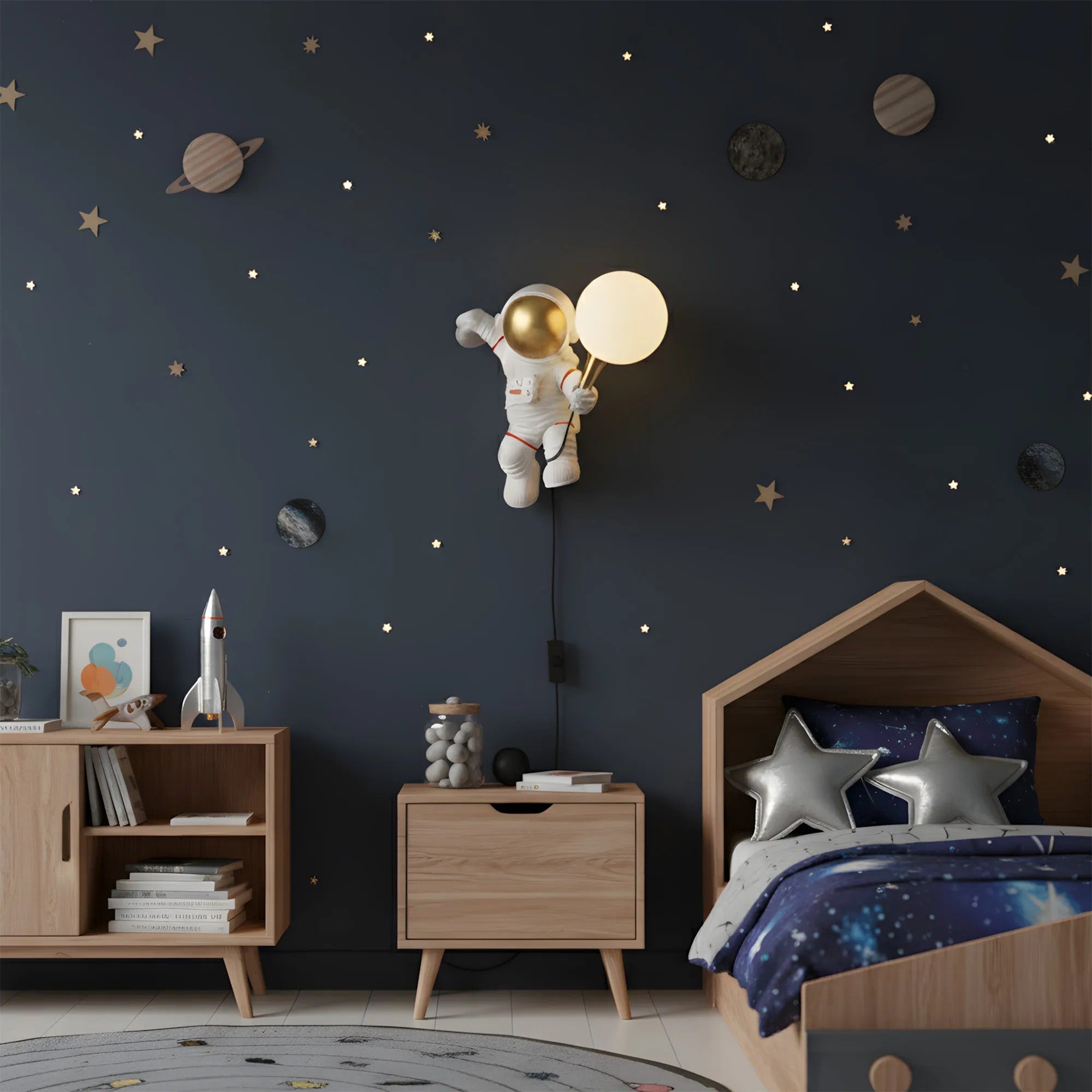 KINKIET ŚCIENNY ASTRONAUTA APP1804-1W COSMO 3
