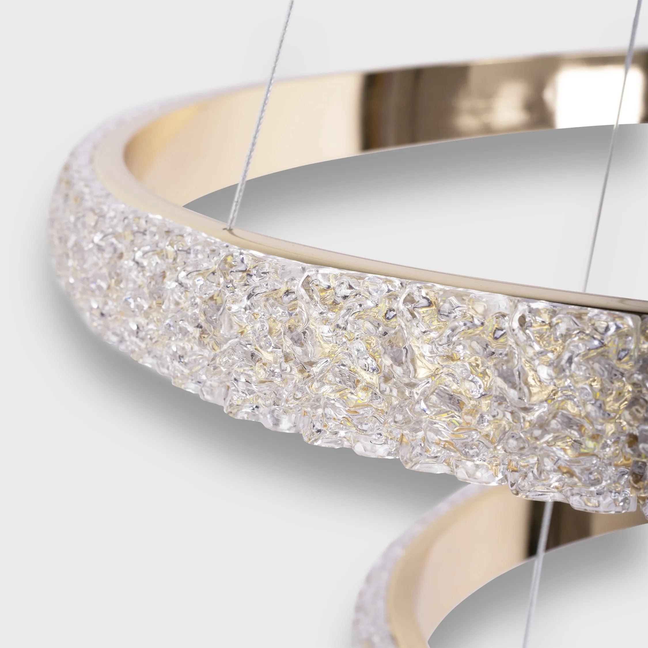 LAMPA WISZĄCA LED G045-2CP GOLD 3