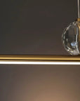 Lampa Wisząca LED APP1778-CP Złota Szczotkowana 3