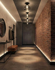 Lampa Sufitowa Lustrzana APP1303-1C Czarna 3