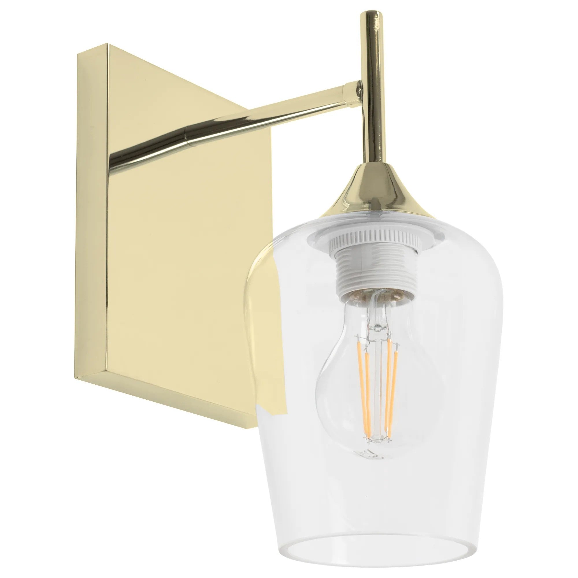 LAMPA ŚCIENNA KINKIET APP1232-1W Złota 3