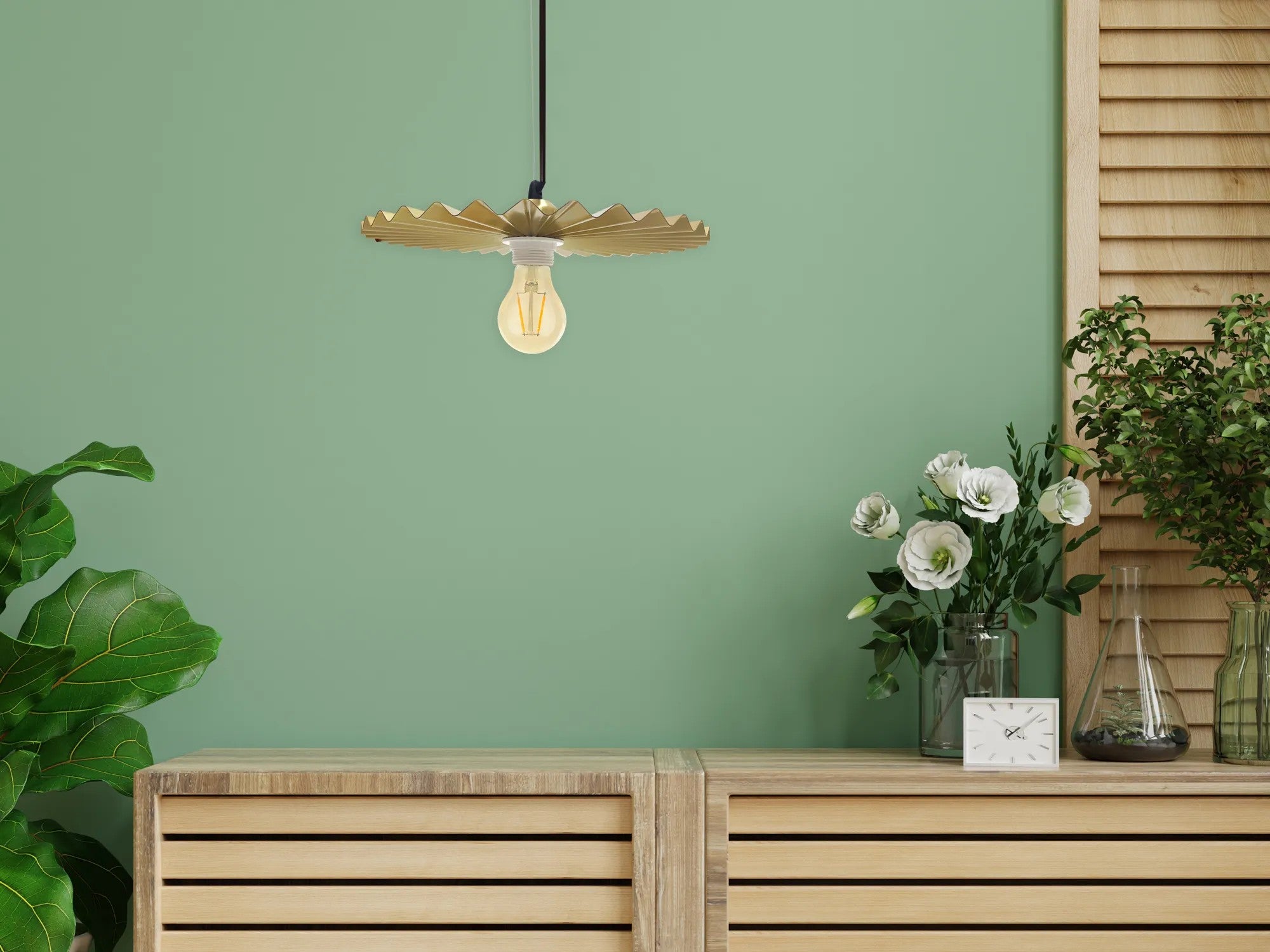 LAMPA SUFITOWA WISZĄCA APP1454-1CP Old Gold 3