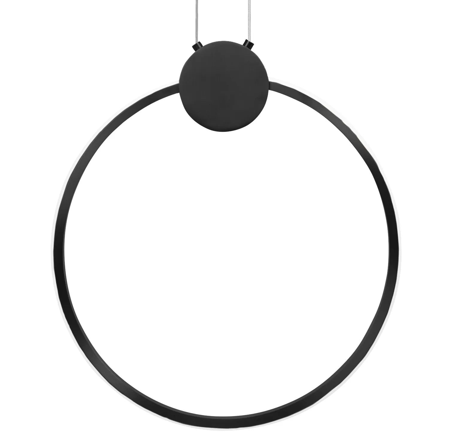 LAMPA SUFITOWA WISZĄCA LED APP1392-CP BLACK 30cm 3