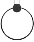 LAMPA SUFITOWA WISZĄCA LED APP1392-CP BLACK 30cm 3