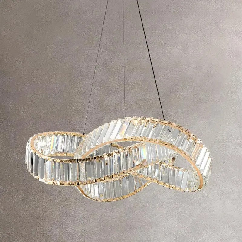 LAMPA SUFITOWA WISZĄCA LED APP1538-CP GOLD 3