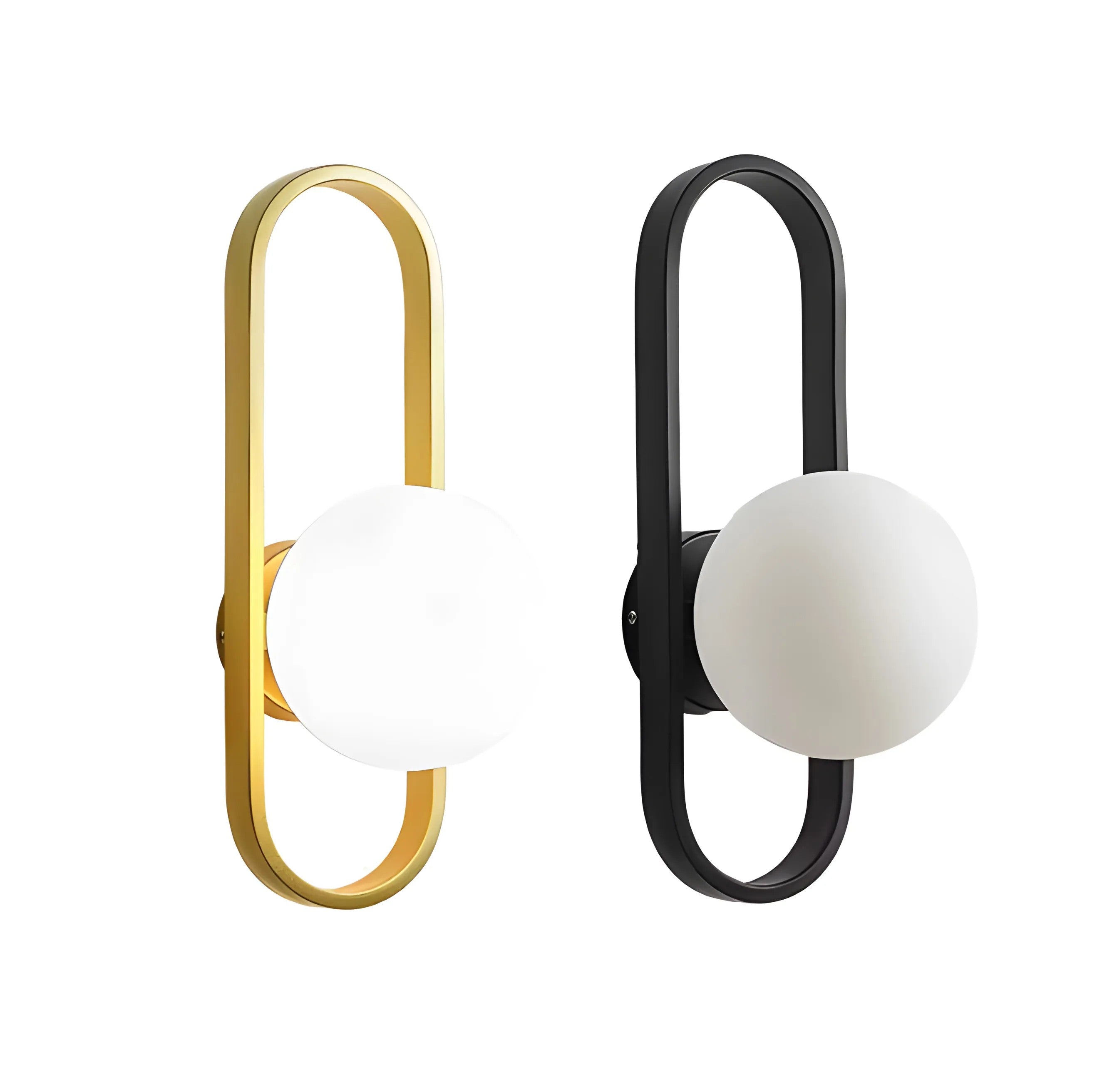 LAMPA ŚCIENNA KINKIET APP1756-1W BRUSH GOLD WHITE 3