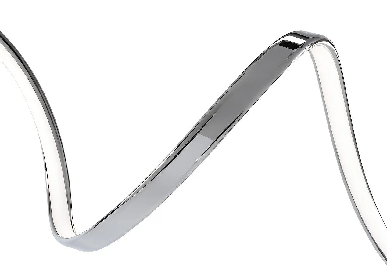 LAMPA SUFITOWA WISZĄCA LED LHJ025-CP CHROME 3