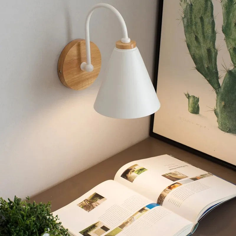 LAMPA ŚCIENNA KINKIET FOREST APP933-1W Biała 3