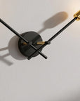 LAMPA ŚCIENNA KINKIET APP1119-2W Czarna 3