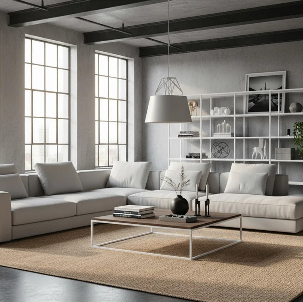 Lampa Sufitowa Wisząca Metalowa APP423-1CP Biała 3